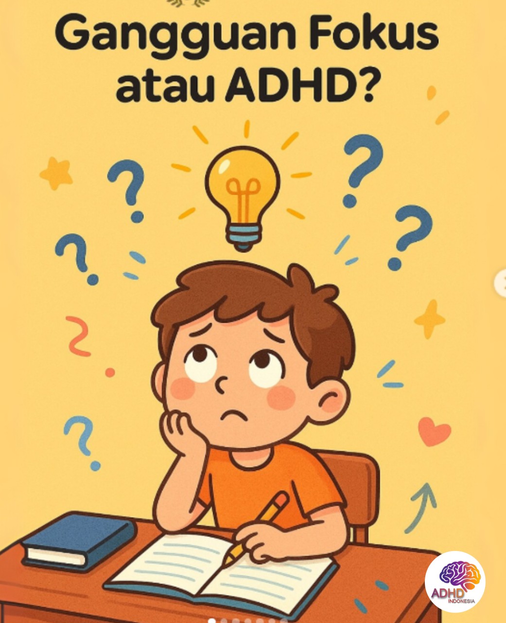 ADHD dan Kesulitan Fokus Anak: Edukasi untuk Keluarga di Kabupaten Pasaman Barat